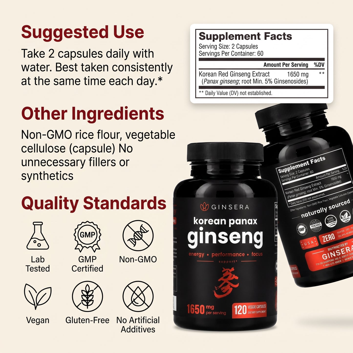 Korean Panax Ginseng
